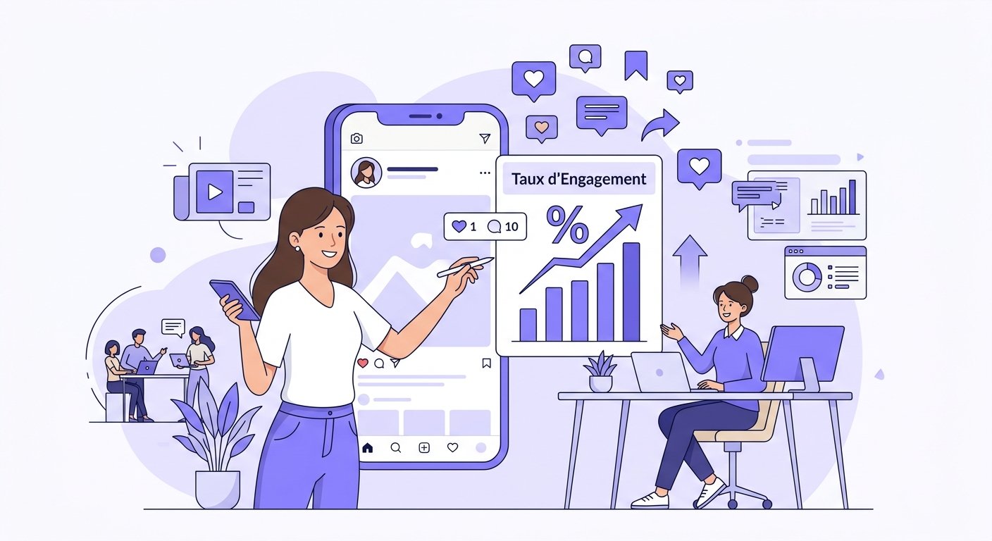 Taux d'engagement Instagram : comment le calculer et le booster