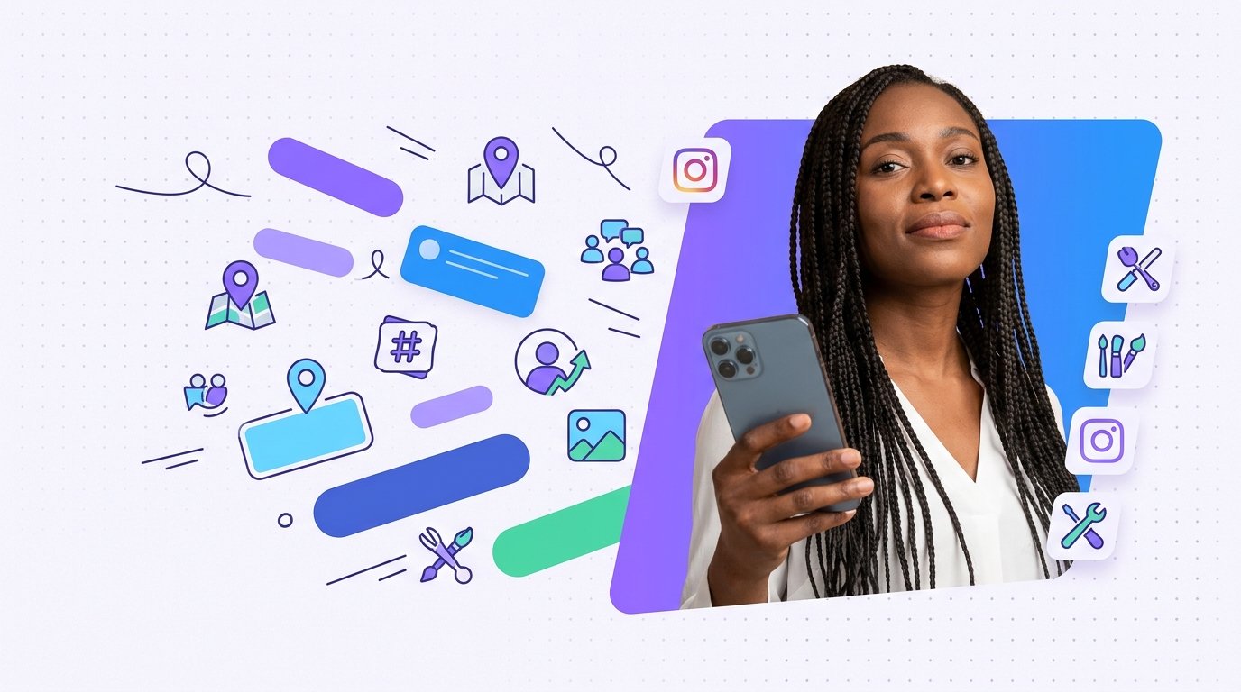 Instagram pour artisan : gagner en visibilité localement