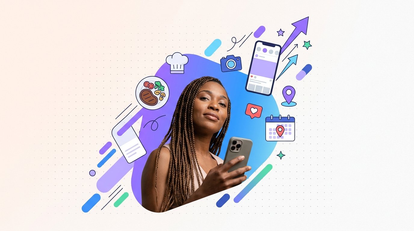 Instagram pour un restaurant : les idées qui remplissent la salle