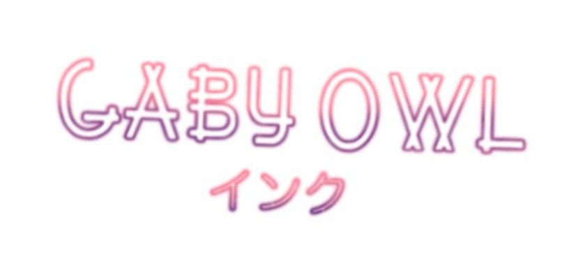 Logo Gabyowl — shop de tatouage de Gaby, Paris
